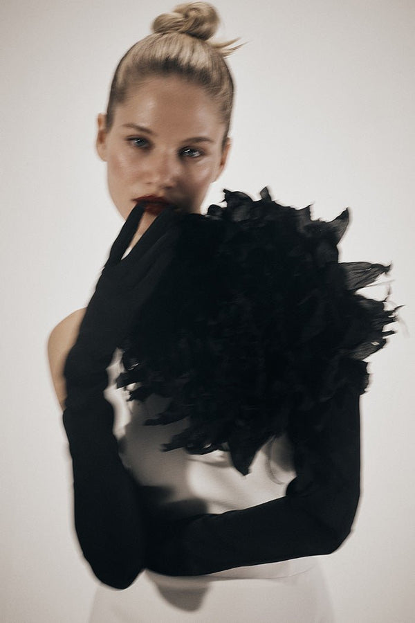 rasario Silk peony brooch with fringes B020A010 – RASARIO