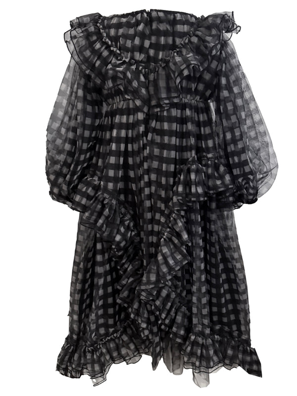 Raspberry Plum ERICA DRESS BLACK AND WHITE – RaspberryPlum