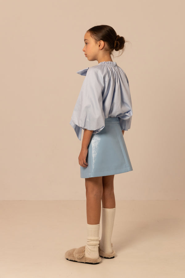 Raspberry Plum AMELIA SKIRT BLUE – RaspberryPlum