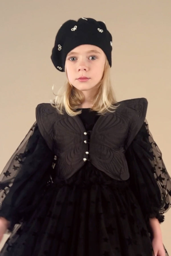 raspberry plum BUTTERFLY VEST BLACK – RaspberryPlum