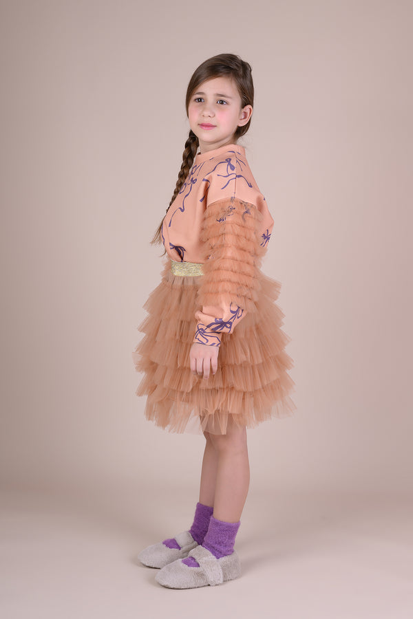 raspberry plum DHALIA SKIRT BEIGE – RaspberryPlum