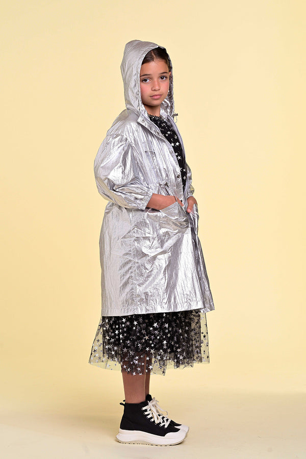 Raspberry Plum ELLIE COAT SILVER – RaspberryPlum