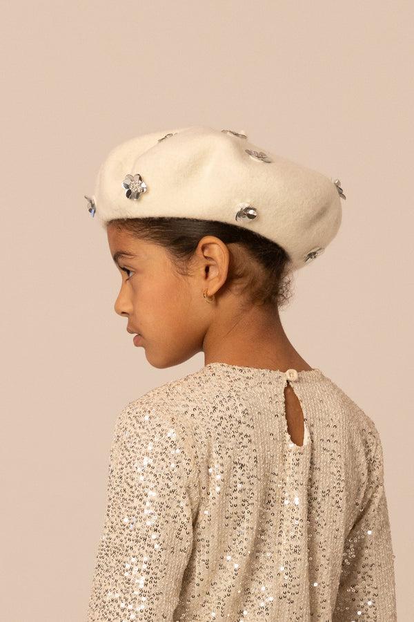 Raspberry Plum FLORA BERET ECRU – RaspberryPlum