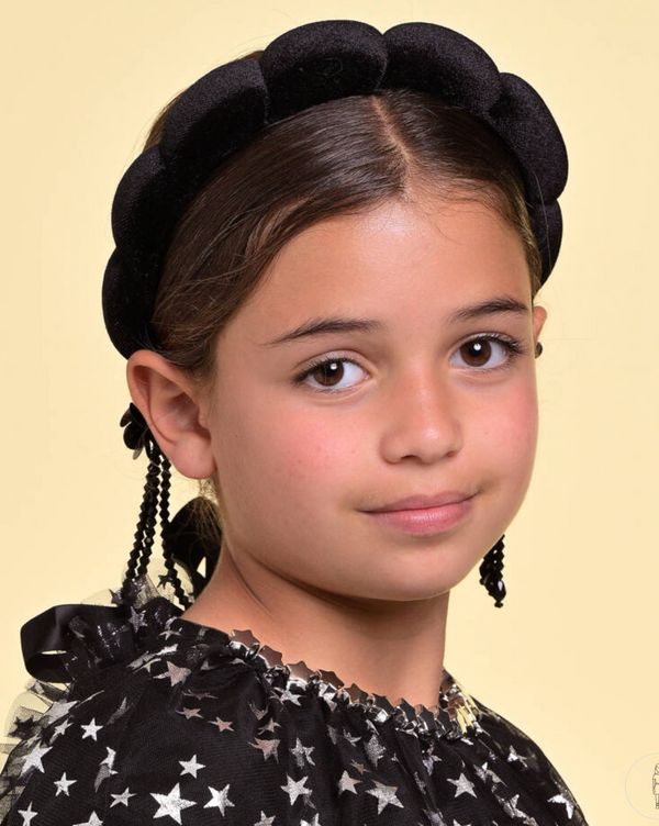 Raspberry Plum FLORA HAIR BAND BLACK – RaspberryPlum