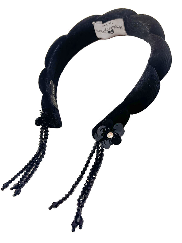 Raspberry Plum FLORA HAIR BAND BLACK – RaspberryPlum