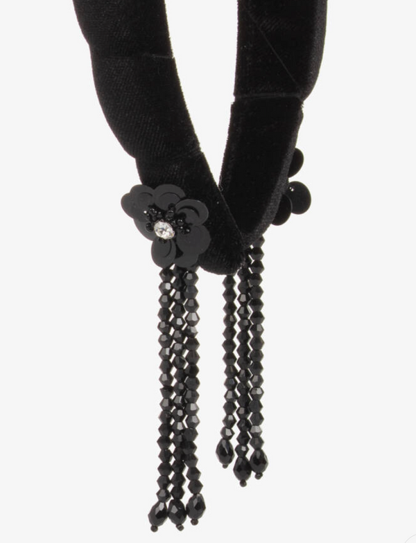 Raspberry Plum FLORA HAIR BAND BLACK – RaspberryPlum