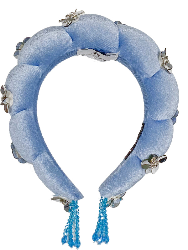 Raspberry Plum FLORA HAIR BAND BLUE – RaspberryPlum