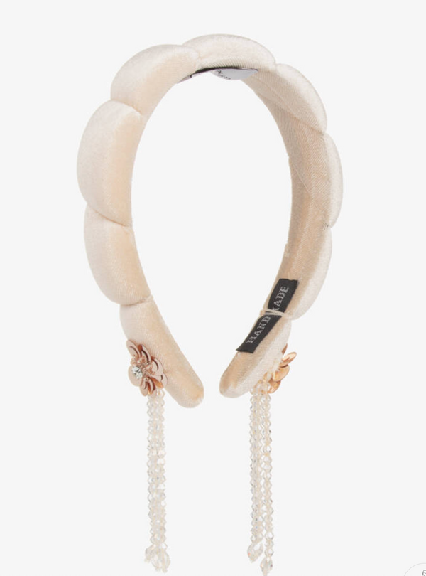 Raspberry Plum FLORA HAIR BAND ECRU – RaspberryPlum