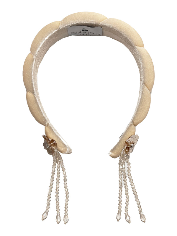 raspberry plum FLORA HAIR BAND ECRU – RaspberryPlum