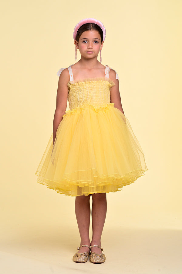 raspberry plum NIKOLA DRESS YELLOW – RaspberryPlum