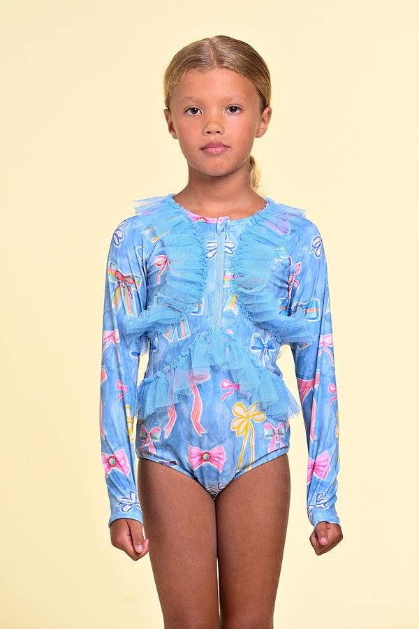 raspberry plum RINA SWIMSUIT BLUE – RaspberryPlum