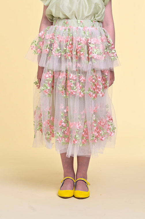 raspberry plum ROSE SKIRT GREEN – RaspberryPlum