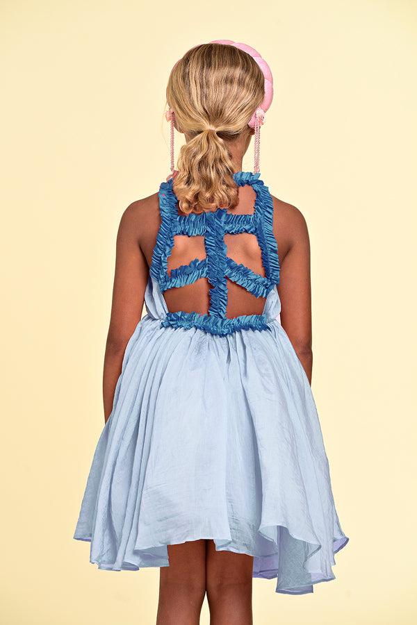 raspberry plum SELINE DRESS BLUE – RaspberryPlum