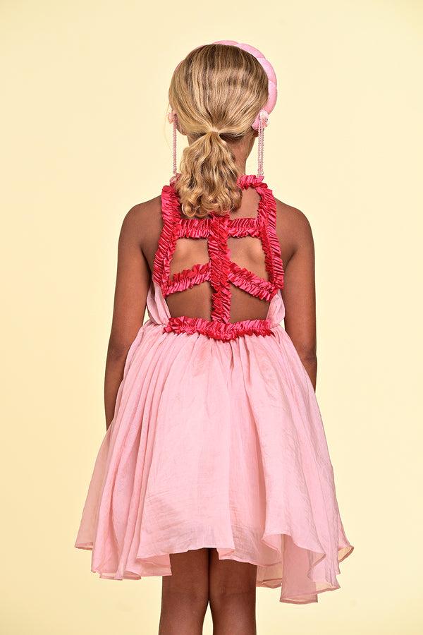 raspberry plum SELINE DRESS PINK – RaspberryPlum