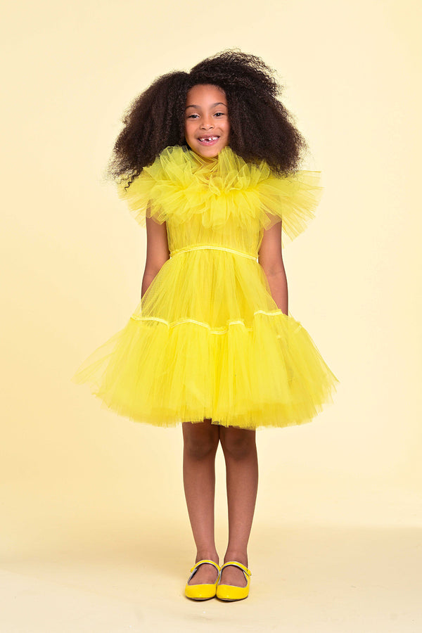 raspberry plum SHOSHANA DRESS YELLOW – RaspberryPlum