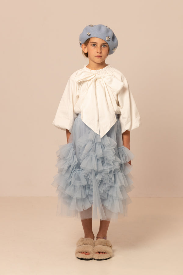 Raspberry Plum TANIA SKIRT BLUE – RaspberryPlum