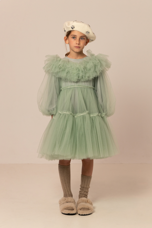 raspberry plum ZOE DRESS GREEN – RaspberryPlum