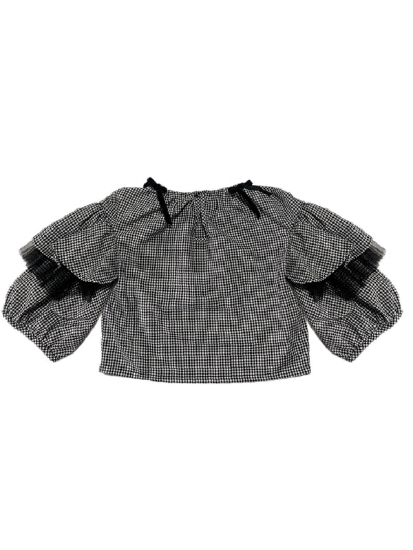 Raspberry Plum SAMMI BLOUSE BLACK AND WHITE – RaspberryPlum