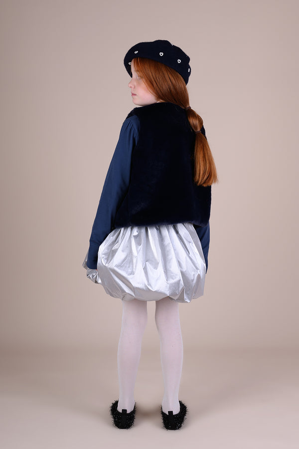 Raspberry Plum SYLVIE SKIRT SHORT SILVER – RaspberryPlum