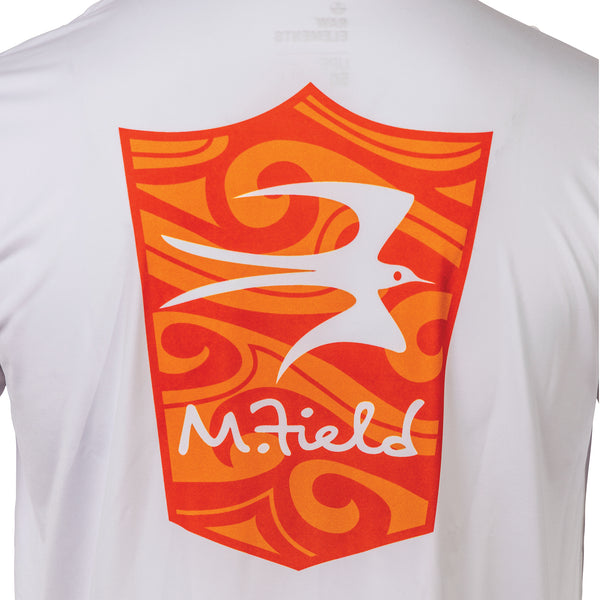 Rave Review MIKE FIELD RED SHIELD SHORT SLEEVE SUNSHIRT – Raw ElementsUSA
