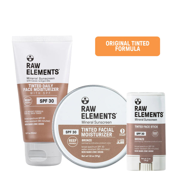 rave review Tinted SPF 30 Pack – Raw ElementsUSA