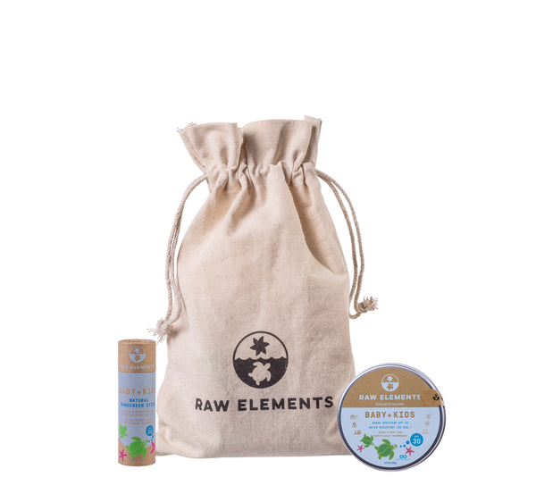 rave review Raw Elements Baby + Kids SPF 30 Zero Waste Sunscreen Pack – Raw ElementsUSA