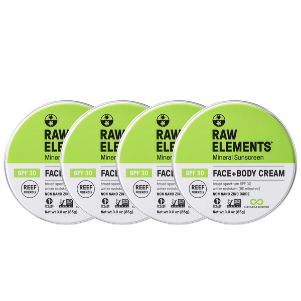 rave review Raw Elements Face + Body Lotion SPF 30 - 3 oz Recyclable Tin (2 Pack) – Raw ElementsUSA