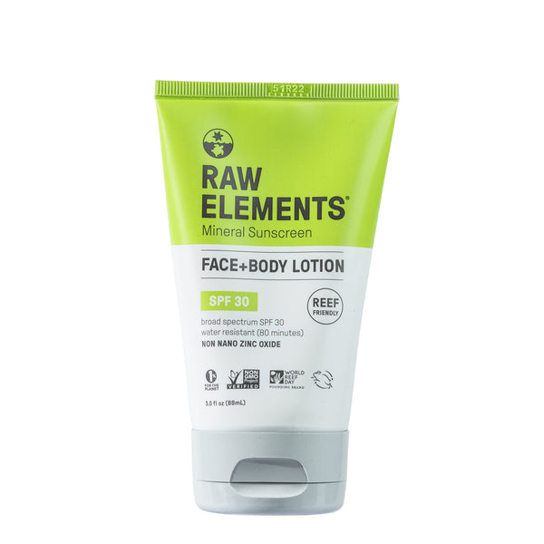 rave review Raw Elements Face + Body Lotion SPF 30 - 3 oz Tube – Raw ElementsUSA