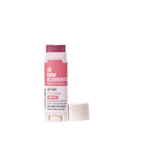 Rave Review Raw Elements Pink Lip Shimmer SPF 30 - .15 Oz. – Raw ElementsUSA
