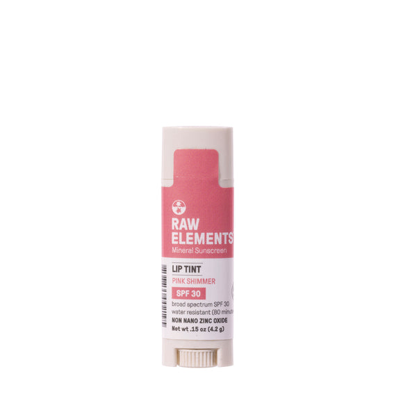 rave review Raw Elements Pink Lip Shimmer SPF 30 - .15 oz. – Raw ElementsUSA