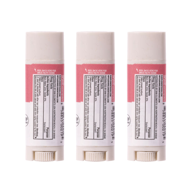 Rave Review Raw Elements Pink Lip Shimmer SPF 30 (3 Pack) - .15 Oz. – Raw ElementsUSA