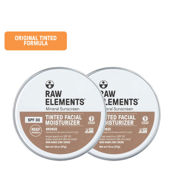 rave review Raw Elements Tinted Face Moisturizer SPF 30 - 3 oz (2 Pack) – Raw ElementsUSA