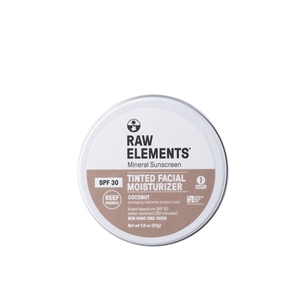 rave review Raw Elements Tinted Face Moisturizer SPF 30 COCONUT – Raw ElementsUSA