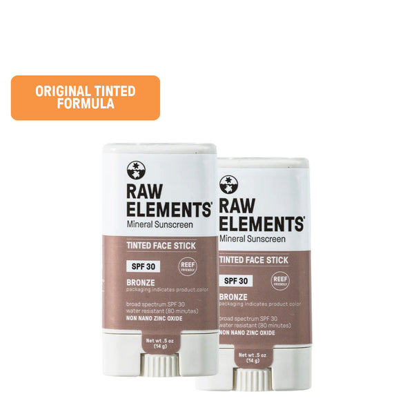 rave review Raw Elements Tinted Face Stick SPF 30 - .15 oz – Raw ElementsUSA