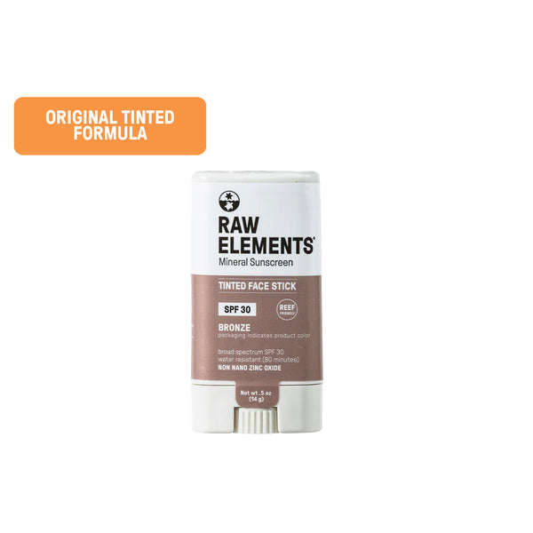 rave review Raw Elements Tinted Face Stick SPF 30 - .15 oz – Raw ElementsUSA