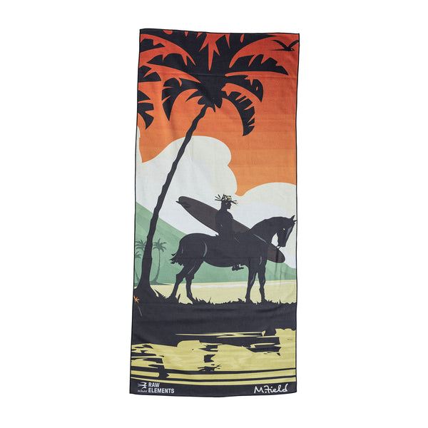 rave review RAW ELEMENTS X MIKE FIELD PANIOLO RECYCLED MICROFIBER TOWEL – Raw ElementsUSA