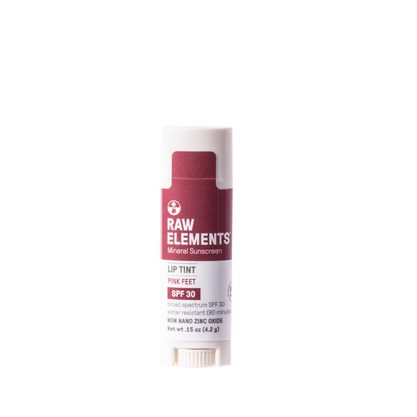rave review SPF 30 TINTED LIP PINK FEET .15 oz – Raw ElementsUSA