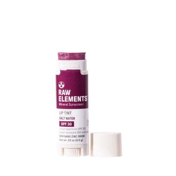 Rave Review SPF 30 TINTED LIP SALT WATER .15 Oz – Raw ElementsUSA