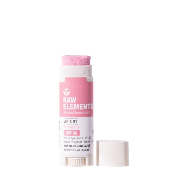 Rave Review SPF 30 TINTED LIP SUN KISSED .15 Oz – Raw ElementsUSA