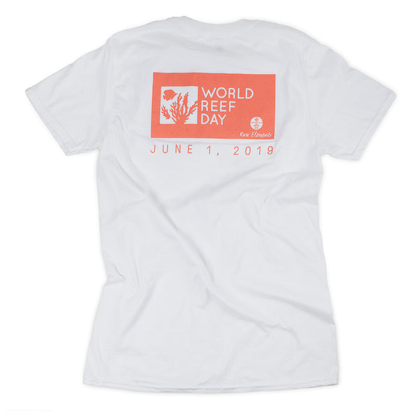 Rave Review World Reef Day T-Shirt White – Raw ElementsUSA