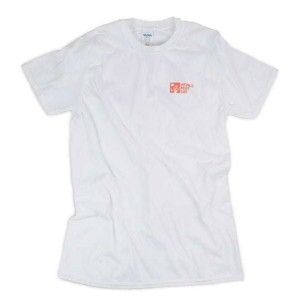 rave review World Reef Day T-Shirt White – Raw ElementsUSA