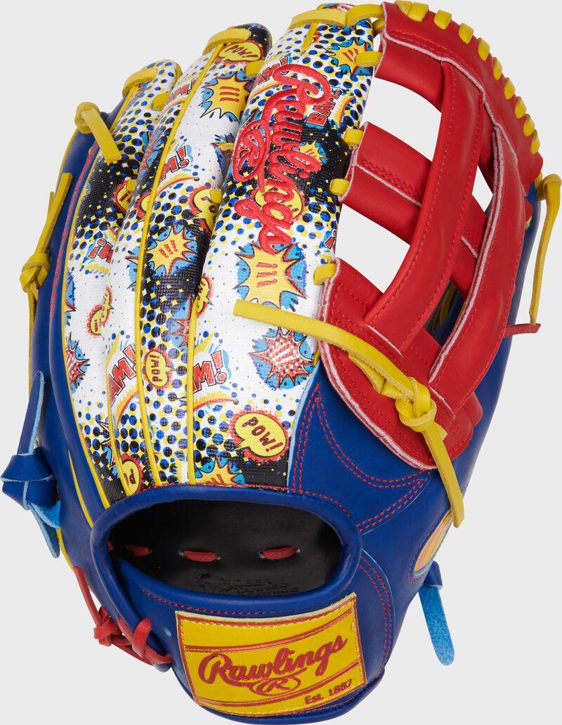 Rawlings 12.75-inch Rawlings Heart Of The Hide ColorSync 9.0 Comic Outfield Glove