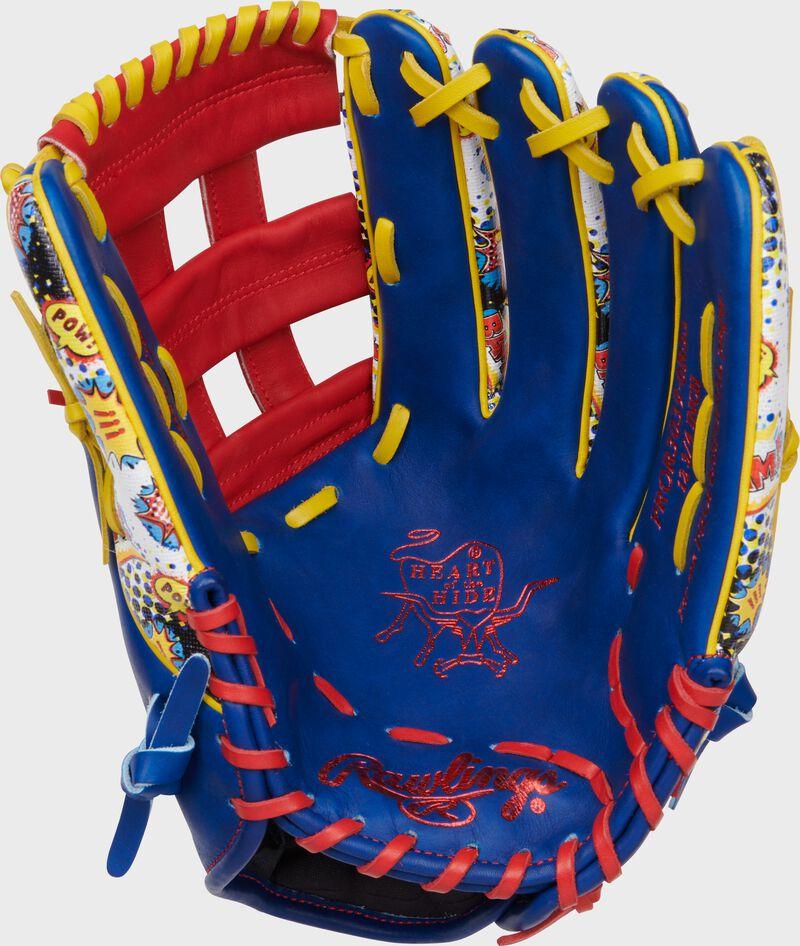 Rawlings 12.75-inch Rawlings Heart Of The Hide ColorSync 9.0 Comic Outfield Glove