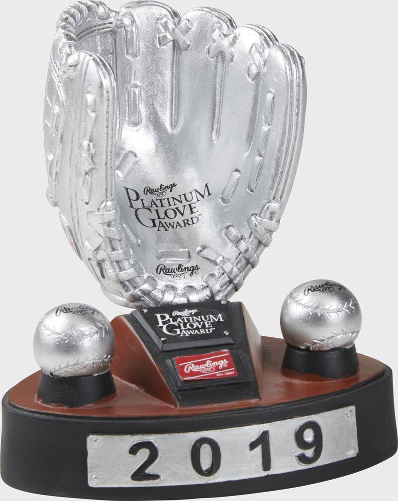 Rawlings 2019 Rawlings Platinum Glove Award Bobble Trophy