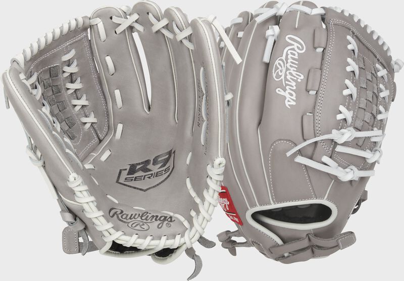 rawlings 2021 R9 Series 12.5 in Fastpitch Pitcher/Outfield Glove rawlings 2021 R9 Series 12.5 in Fastpitch Pitcher/Outfield Glove