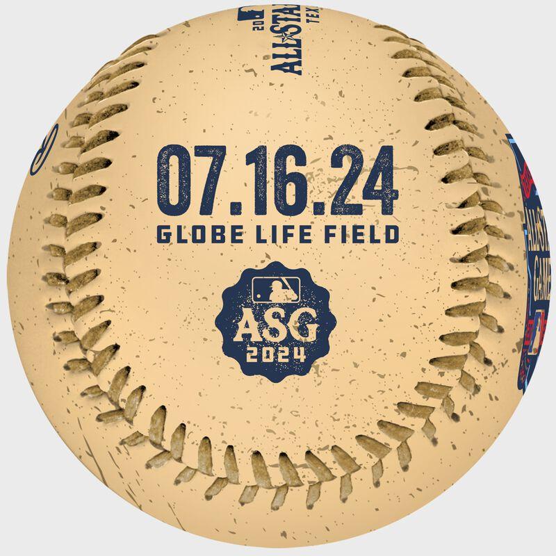 Rawlings 2024 MLB All-Star Game Gold Replica Baseball 1 Ball