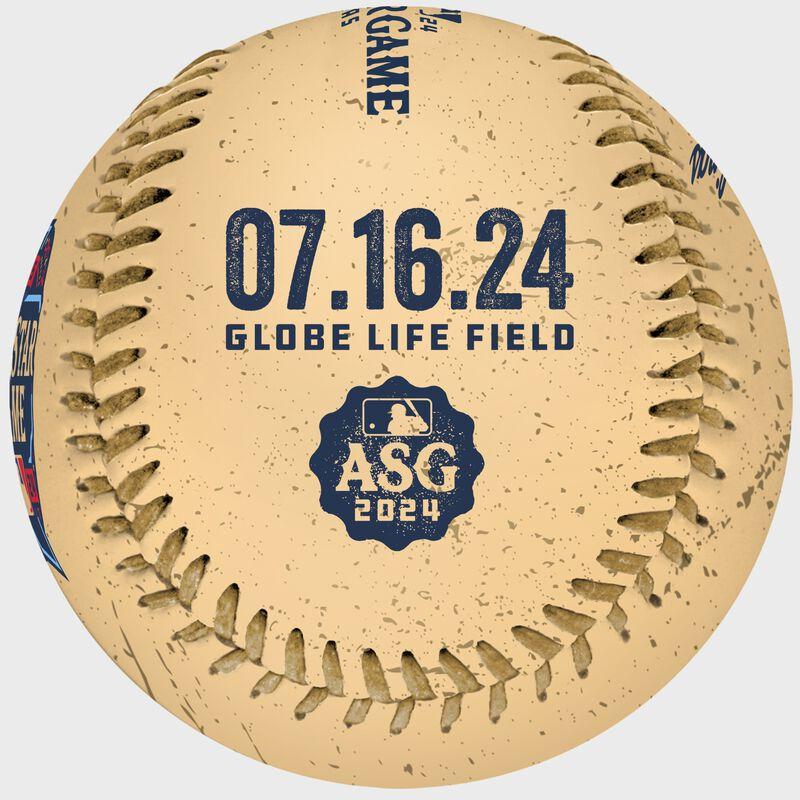 rawlings 2024 MLB All-Star Game Gold Replica Baseball 1 Ball