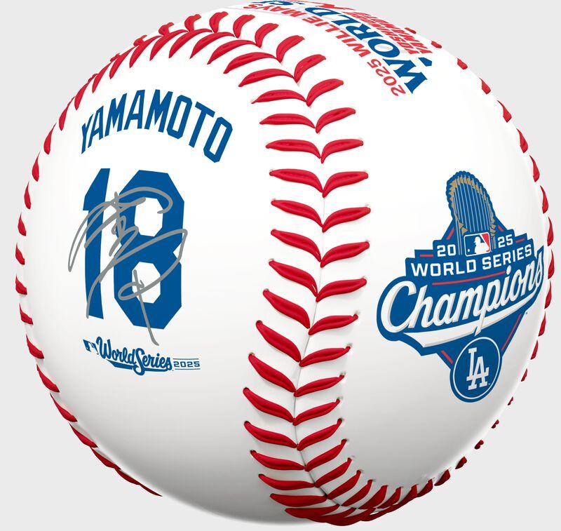 Rawlings 2025 Yoshinobu Yamamoto World Series MVP Replica Baseball 1 Ball