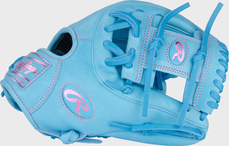 Rawlings Heart Of The Hide 11.5-Inch Columbia Blue Infield Glove Right Hand Throw