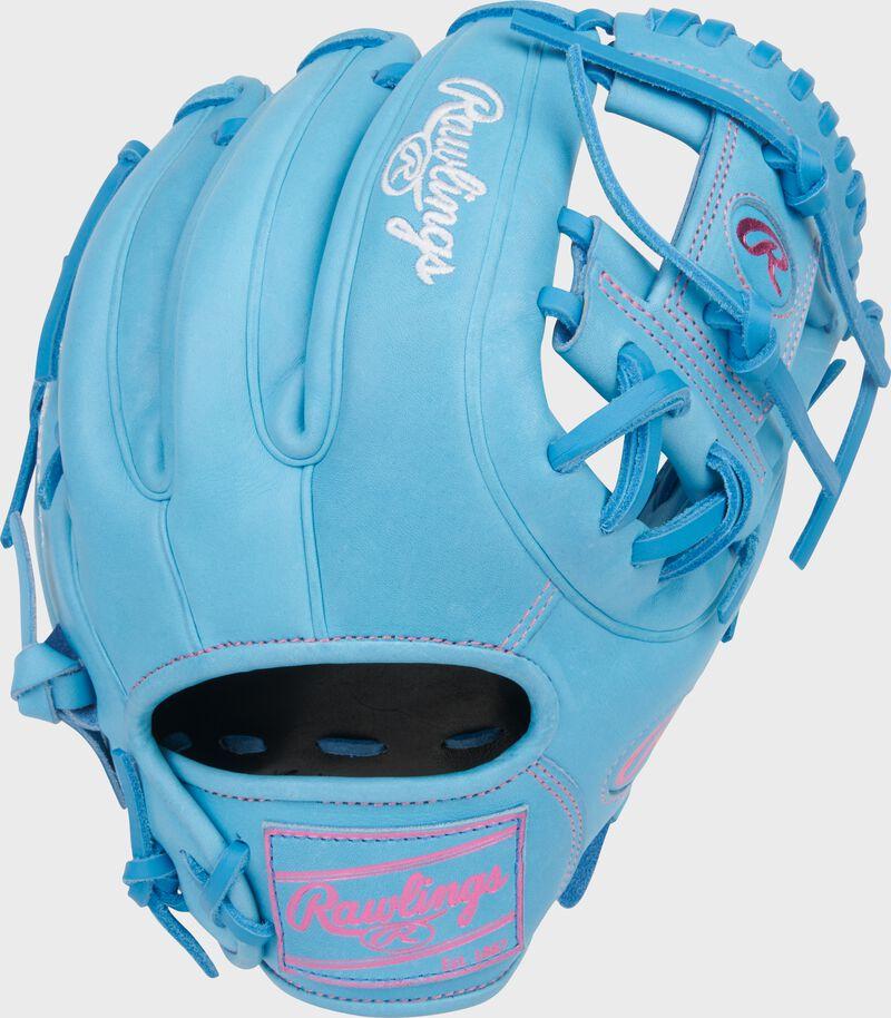 Rawlings Heart Of The Hide 11.5-Inch Columbia Blue Infield Glove Right Hand Throw